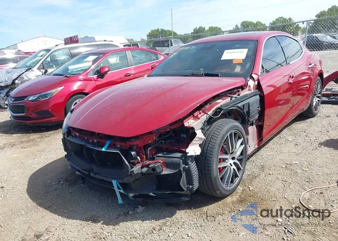 2018 Maserati Ghibli S Q4 Granlusso from USA, damaged, VIN ZAM57YTL6J1296428